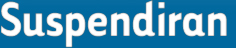 Suspendiran.